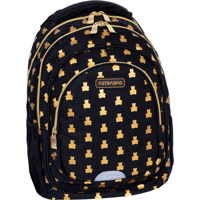 Рюкзак школьный Astrabag AB330 GOLDEN TEDDY з золотистим ... (502024089) изображение 3