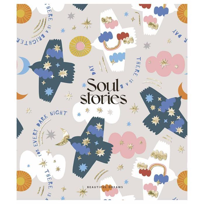 Зошит Школярик Soul stories 80 аркушів клітинка (080-3202K) зображення 3