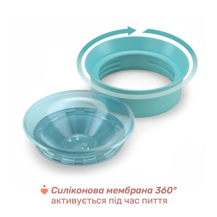 Поильник-непроливайка Chicco Perfect Cup 200 мл. від 12 місяців (блакитна) (06951.25) изображение 3