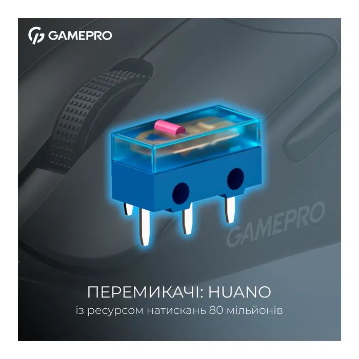 Мышка GamePro Asgard Surt Wireless/Bluetooth/USB White (GM017W) изображение 10