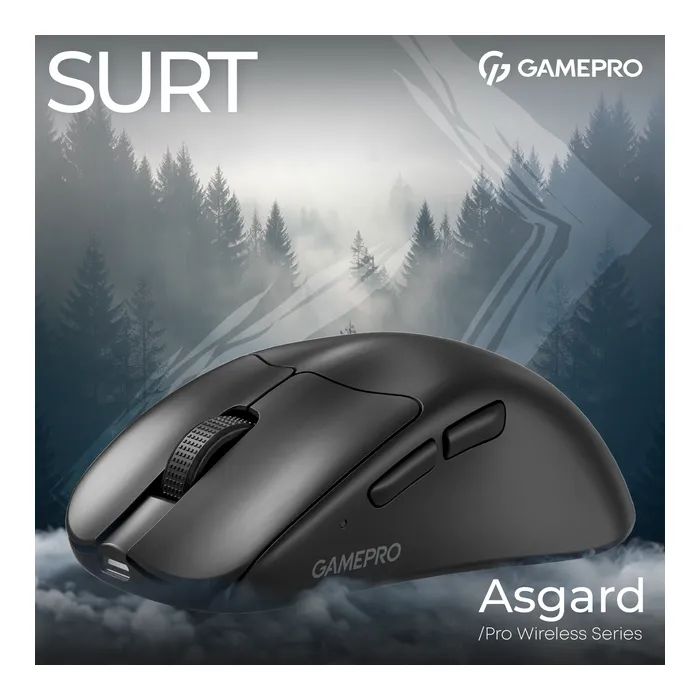 Мышка GamePro Asgard Surt Wireless/Bluetooth/USB White (GM017W) изображение 5