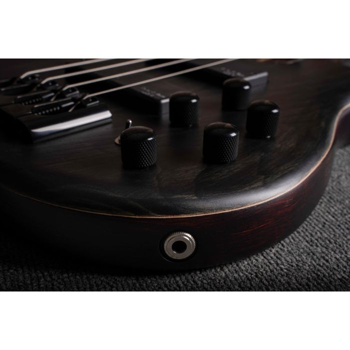 Бас-гитара Cort B5 Element (Open Pore Trans Black) изображение 6