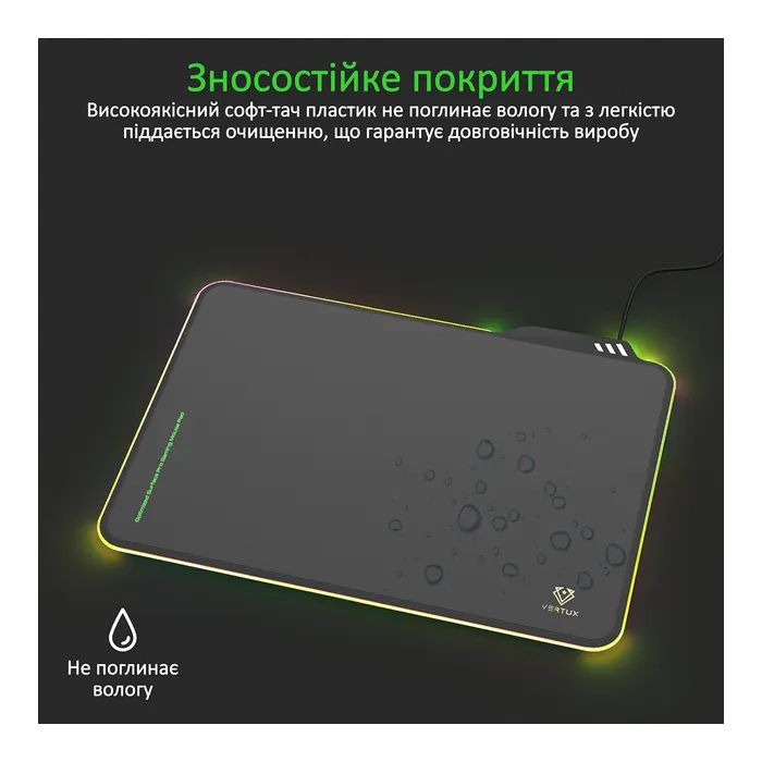 Коврик для мышки Vertux FluxPad Speed Black (fluxpad.black) изображение 5
