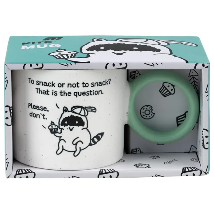 Чашка Kite 370 мл Donut racoon (K25-220-2) зображення 4