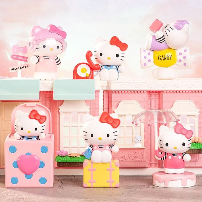 Игровой набор Pop Top Механическая игрушка-сюрприз Hello Kitty - Милый сигнал (24MDL-002) изображение 4