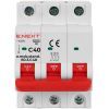 Автоматичний вимикач E.NEXT 3-п e.mcb.stand. 40А C ( 6кА) (s002135) зображення 2