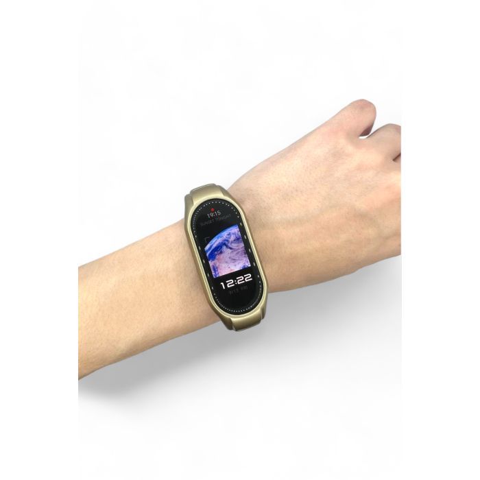 Ремешок для фитнес браслета BeCover Metal для Xiaomi Mi Smart Band 9 Gold (711980) изображение 6