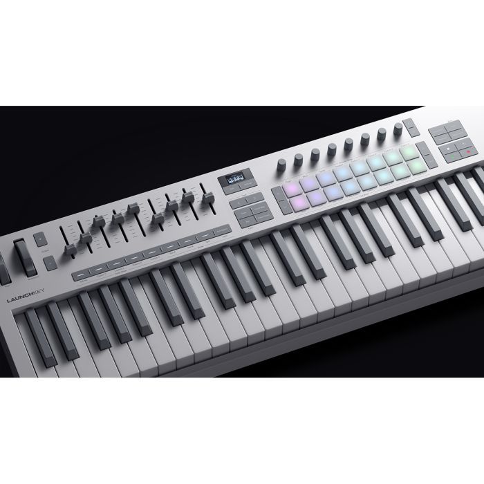 MIDI-клавіатура Novation Launchkey 49 MK4 White Edition (301235) зображення 7