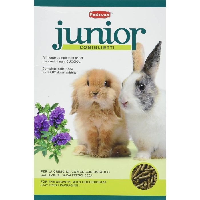 Корм для грызунов Padovan Junior coniglietti 850 г (8001254003863)