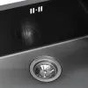 Мийка кухонна GRANADO Under top L STEEL S201 black (GS09201B) зображення 4