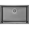 Мийка кухонна GRANADO Under top L STEEL S201 black (GS09201B)