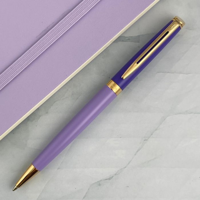 Ручка кулькова Waterman HEMISPHERE Colour Blocking Purple GT BP (22 580) зображення 5