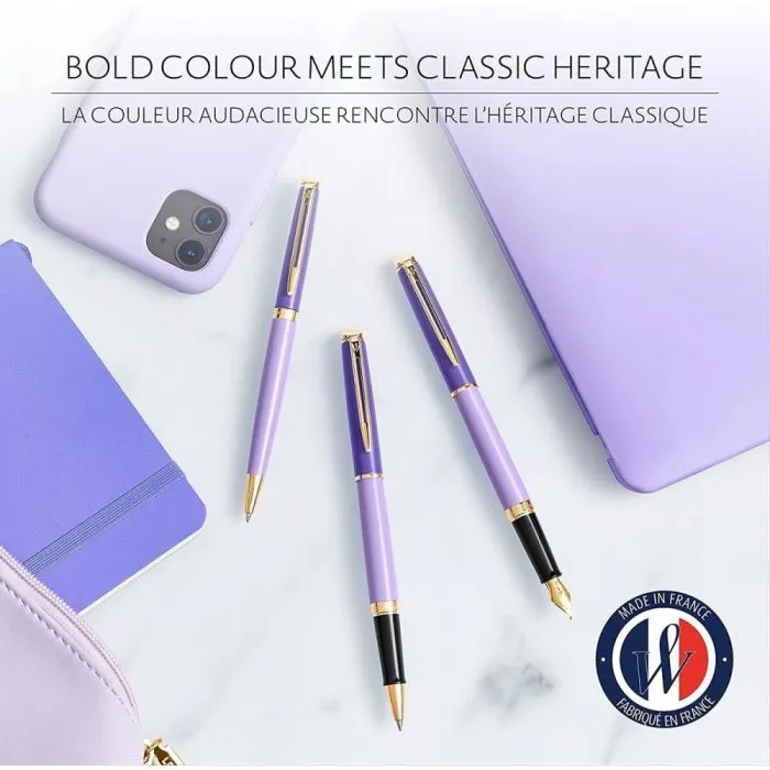 Ручка кулькова Waterman HEMISPHERE Colour Blocking Purple GT BP (22 580) зображення 9