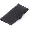 Гаманець Grande Pelle Anet на кнопці Чорний (11324) зображення 2