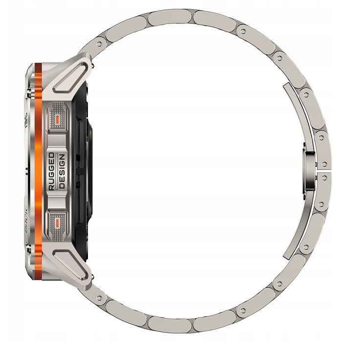 Смарт-годинник KOSPET Tank T3 ULTRA 2 SE SILVER (6974958251187) зображення 4