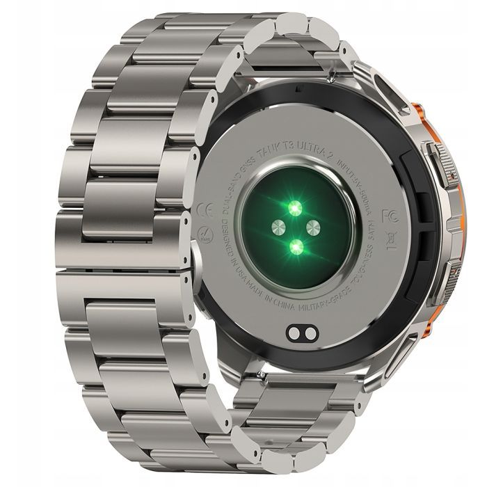 Смарт-годинник KOSPET Tank T3 ULTRA 2 SE SILVER (6974958251187) зображення 5