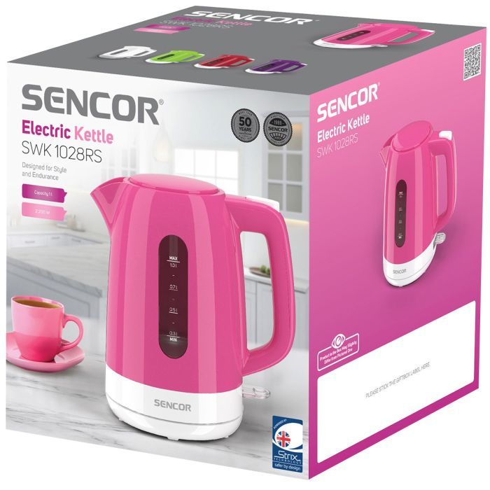 Електрочайник Sencor SWK 1028RS (SWK1028RS) зображення 6