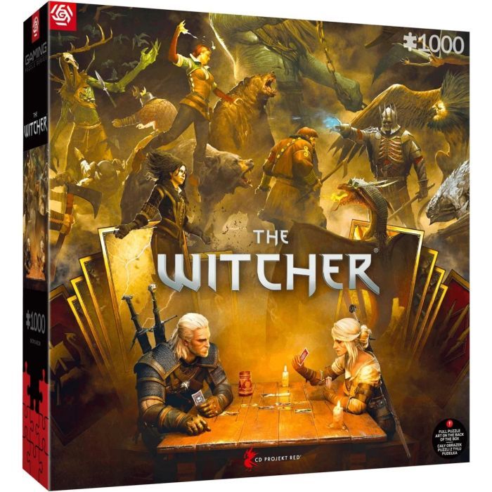 Пазл GoodLoot The Witcher Playing Gwent 1000 эл. (5908305249634)