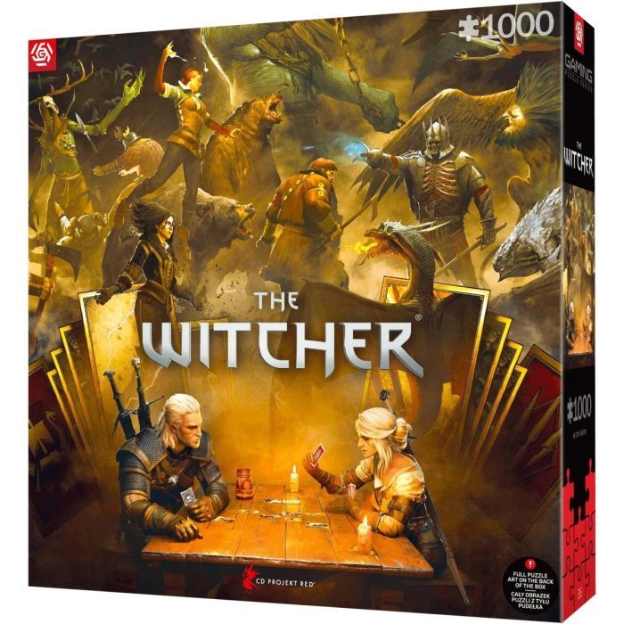 Пазл GoodLoot The Witcher Playing Gwent 1000 эл. (5908305249634) изображение 2