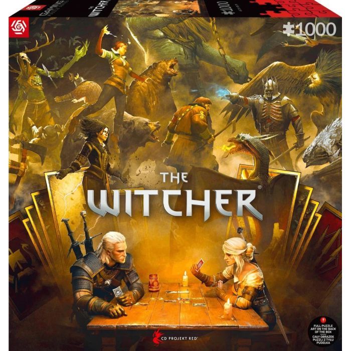Пазл GoodLoot The Witcher Playing Gwent 1000 эл. (5908305249634) изображение 3