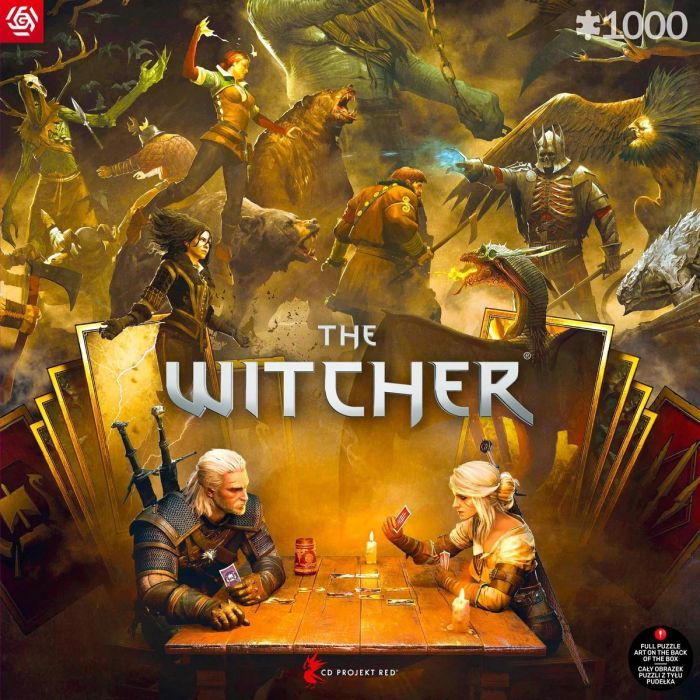 Пазл GoodLoot The Witcher Playing Gwent 1000 эл. (5908305249634) изображение 4