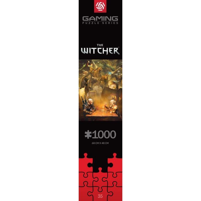 Пазл GoodLoot The Witcher Playing Gwent 1000 эл. (5908305249634) изображение 8
