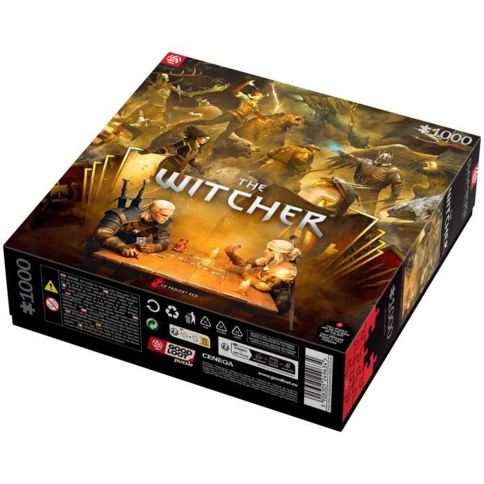 Пазл GoodLoot The Witcher Playing Gwent 1000 эл. (5908305249634) изображение 9