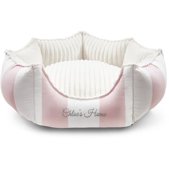 Лежак для тварин Chloe's Home Monte Carlo М рожевий (CLH0076)