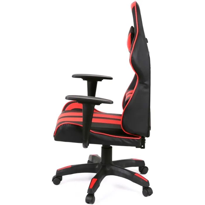 Кресло игровое Аклас Стрек Light ANF Красный (PU-черный/красный) (00160344) изображение 3