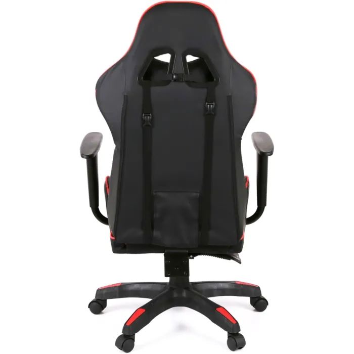 Кресло игровое Аклас Стрек Light ANF Красный (PU-черный/красный) (00160344) изображение 5