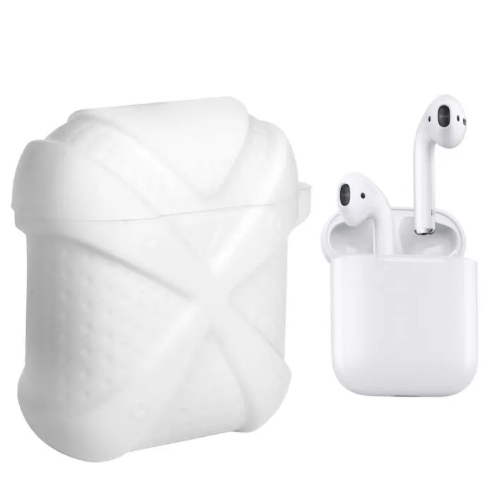 Чехол для наушников X-HuWei для Apple AirPods IPH1438 White (702340)