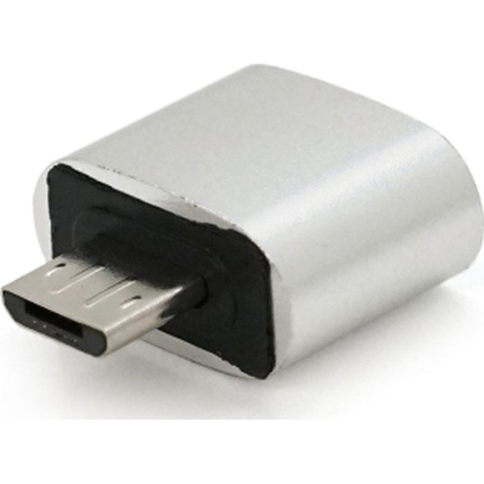 Переходник USB 2.0 AF to Micro 5P M OTG silver Voltronic (YT-AF/M) > цены в Киеве и Украине Переходник USB 2.0 AF to Micro 5P M OTG silver Voltronic (YT-AF/M)