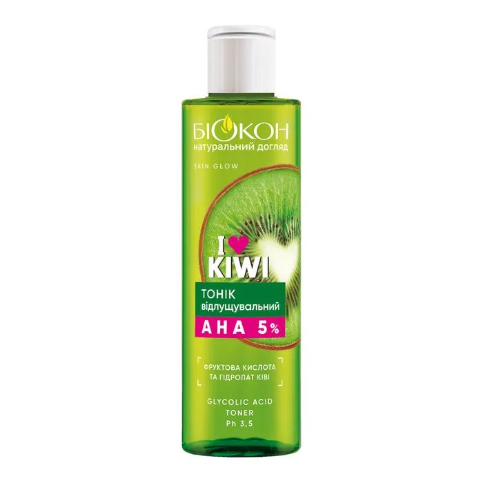 Тонік для обличчя Біокон I Love Kiwi Відлущувальний 200 мл (4823110302910)
