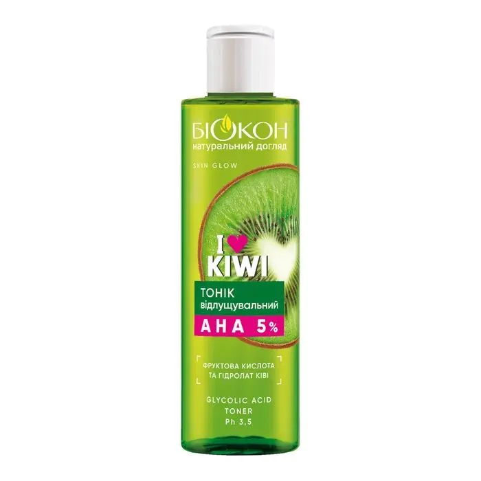 Тоник для лица Біокон I Love Kiwi Отшелушивающий 200 мл (4823110302910)