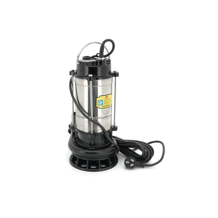 Заглибний насос Voltronic 1100W, 220V, до 8 м³/год, підйом до 12 м, 50мм, INOX, 415х200х245 мм, 9,550 кг. + перехідник (YT-P-1100-12) зображення 3