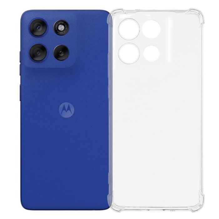 Чохол до мобільного телефона BeCover Anti-Shock Motorola Moto G56 Clear (713802) зображення 8