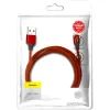 Дата кабель USB 2.0 AM to Lightning 1.8m red Baseus (CALYW-A09) изображение 4