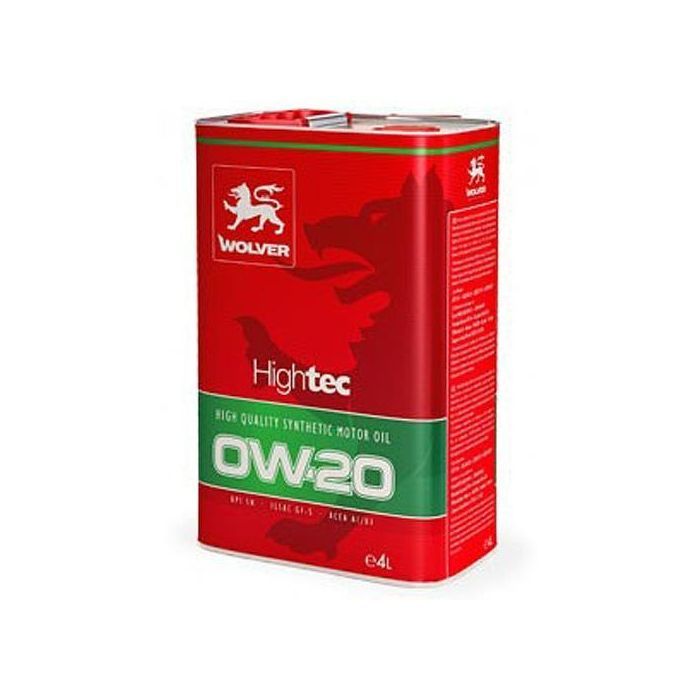 Моторна олива Wolver HIGHTEC 0W-20 4л (4260360943492)