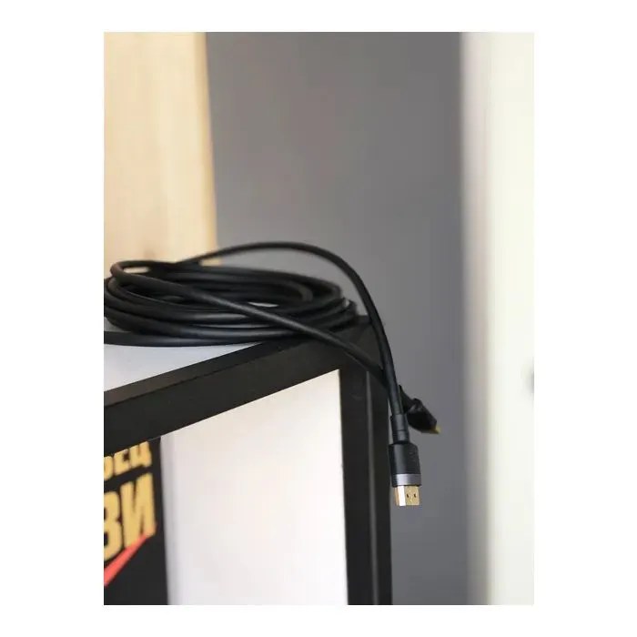Кабель мультимедийный HDMI M to HDMI M 3.0m Baseus (CADKLF-G01) изображение 3