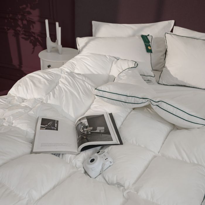 Ковдра MirSon літня 100% пух Imperial Delight Євро 200х220 (2200007209194) зображення 3