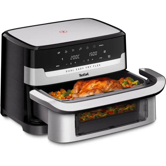 Мультипіч Tefal Dual Easy Fry Flex (EY922DE0) зображення 2