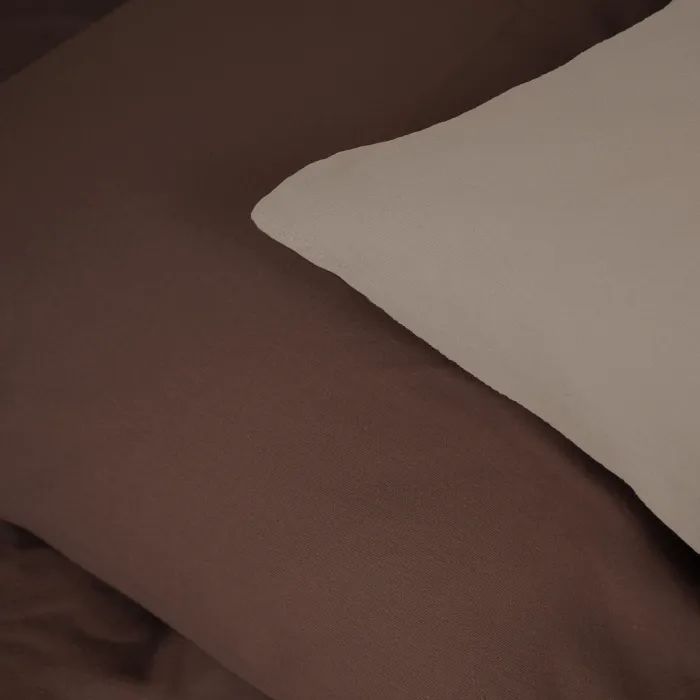 Постельное белье MirSon 004-003 Cappuchino/Brown Фланель 2x143x210 Семейный (2200009658013) изображение 4