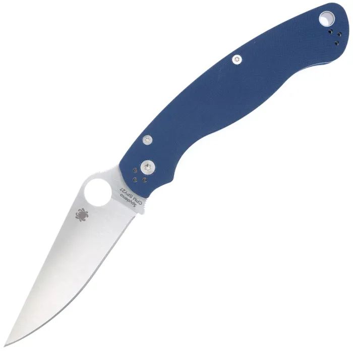 Ніж Spyderco Military 2 CPM SPY27 G-10 Cobalt Blue (C36GPCBL2)
