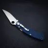 Ніж Spyderco Military 2 CPM SPY27 G-10 Cobalt Blue (C36GPCBL2) зображення 7