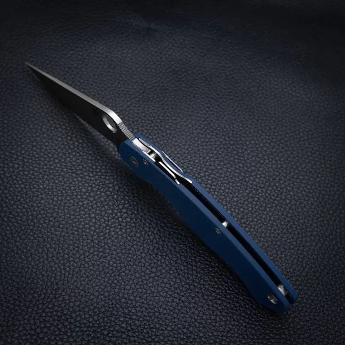 Ніж Spyderco Military 2 CPM SPY27 G-10 Cobalt Blue (C36GPCBL2) зображення 9