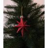 Ялинкова іграшка Chomik Зірки, 9 см, пластикові 4 шт, червоні (5901292631147_3) зображення 3
