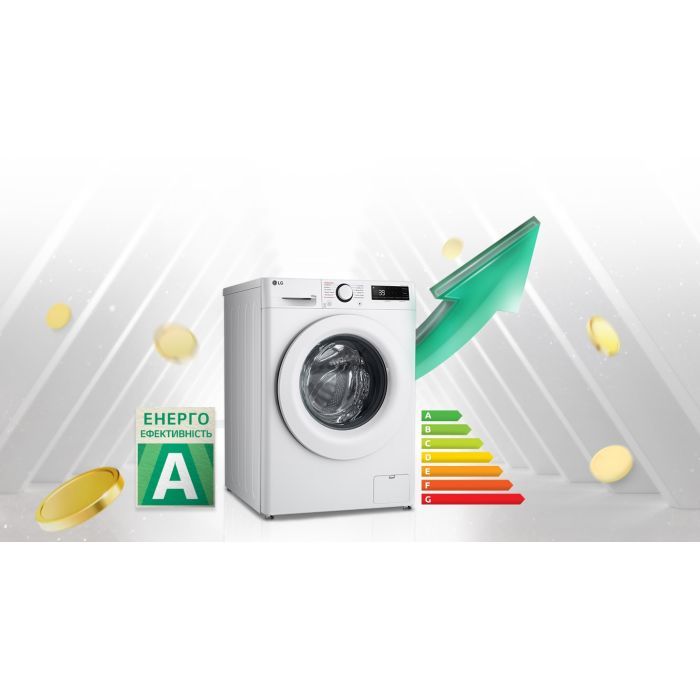 Пральна машина LG F4Y5RS3W зображення 2