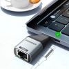 Переходник USB-C to RJ45 1000Mbps Essager (EZJRJK-MJ0G-P) изображение 8