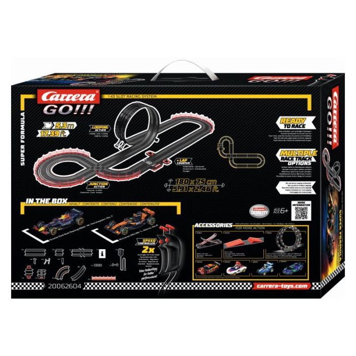 Автотрек Carrera GO!!! Супер Формула (CR-20062604) зображення 8
