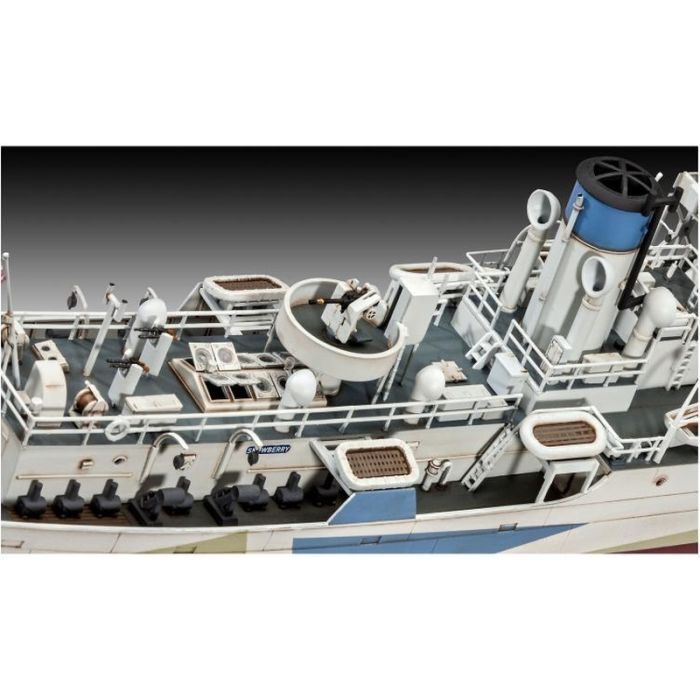 Сборная модель Revell Корвет класса Флауэр «HMCS Snowberry», уровень 5, 1:144 (RVL-05132) изображение 4